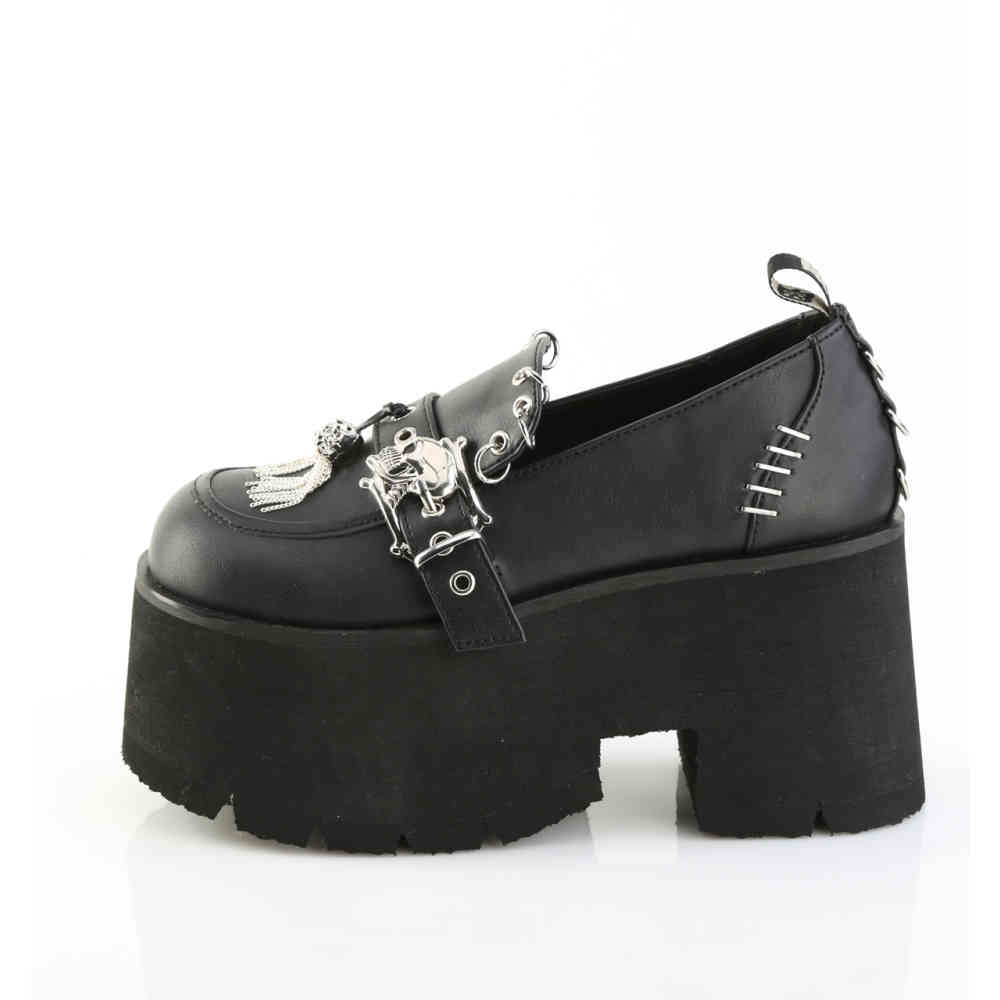 DemoniaCult - ASHES-38 Lage schoenen - Zwart